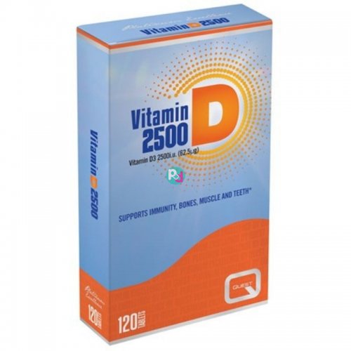 Quest Vitamin D3 2500 120caps